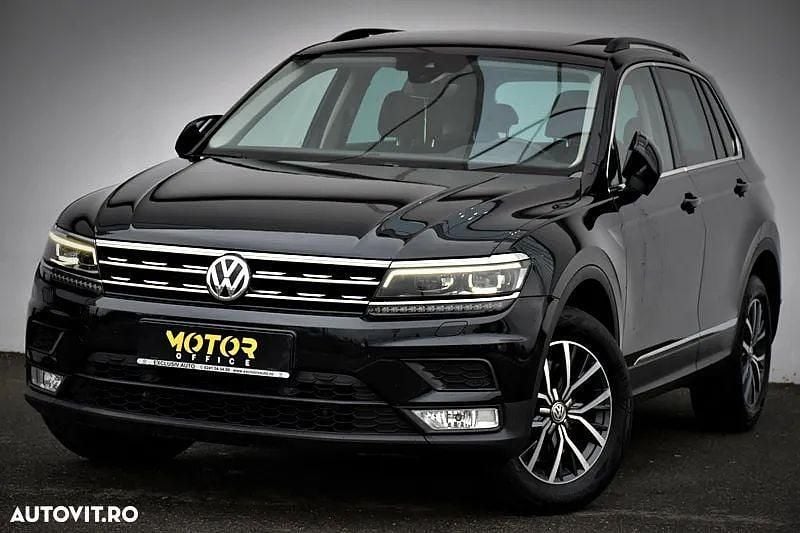 Culoarenegru Utilizat 2017 VW Tiguan Highline SUV | 17.990 EUR (Preț bun) - Imagine 1/4
