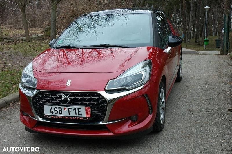 Second-hand DS Automobiles DS3 Be Chic 110 CP (80 kW) 2018 Culoarerosu Hatchback