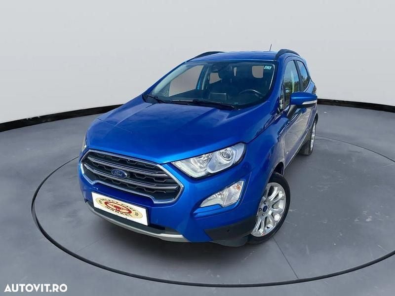Culoarealbastru Utilizat 2022 Ford Ecosport Titanium SUV | 12.750 EUR (Preț OK) - Imagine 1/4