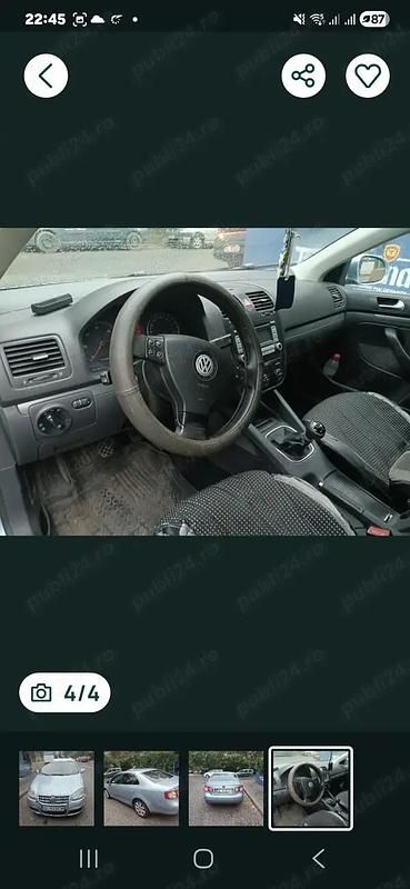 Utilizat 2008 VW Jetta Berlinǎ | 2.000 EUR (Super Preț) - Imagine 1/4