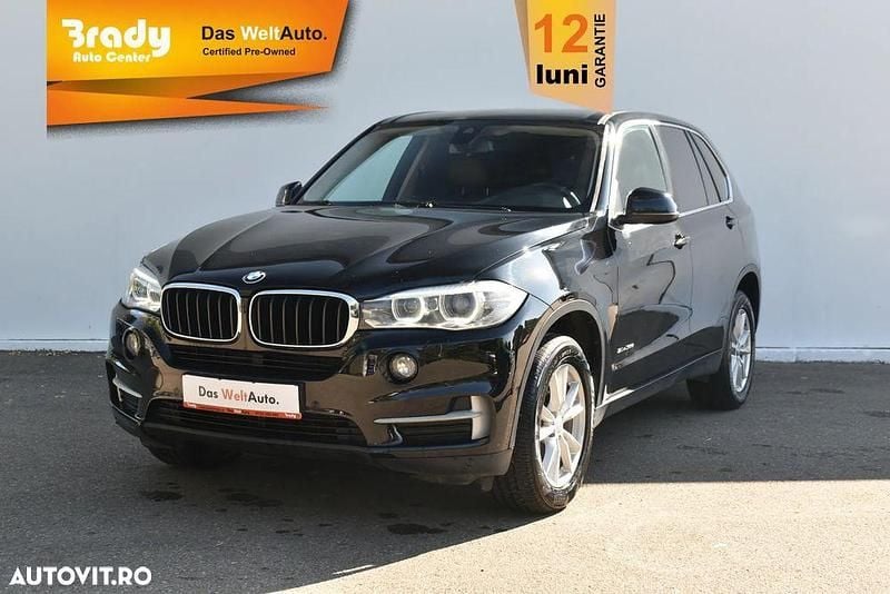 Negru Utilizat 2016 BMW X5 Sport Line SUV | 24.990 EUR (Super Preț) - Imagine 1/4