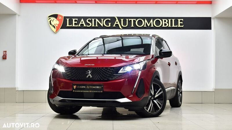 Rosu Utilizat 2020 Peugeot 3008 GT Monovolum | 26.168 EUR - Imagine 1/4