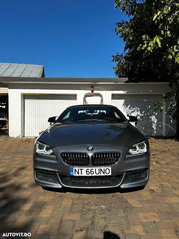 Gri Utilizat 2014 BMW 640 Cabriolet M Sport Cabrio | 22.000 EUR - Imagine 1/4