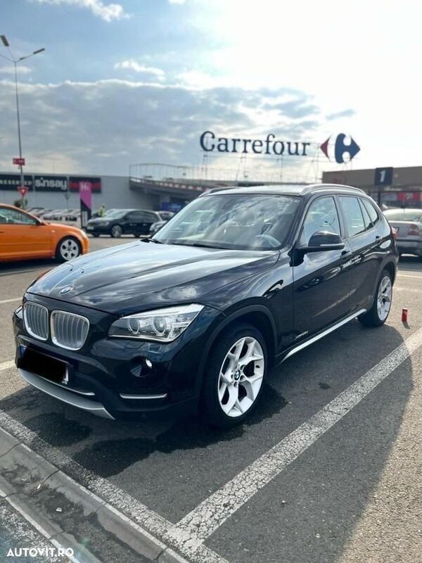Negru Utilizat 2014 BMW X1 xLine SUV | 13.800 EUR (Preț OK) - Imagine 1/4