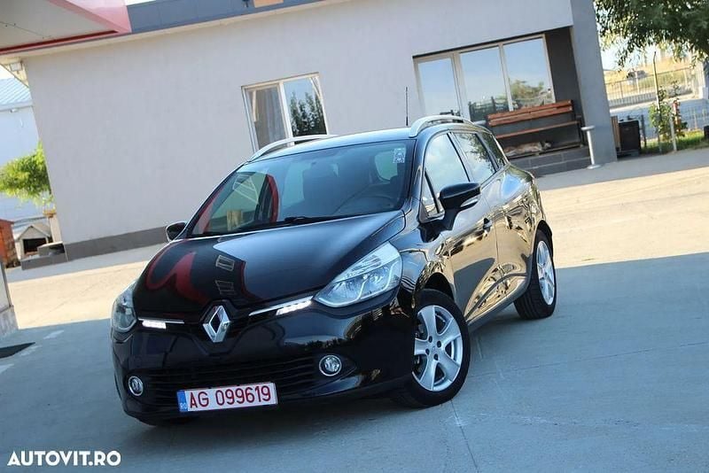 Culoarenegru Utilizat 2014 Renault Clio GrandTour LIMITED Break | 5.290 EUR (Preț OK) - Imagine 1/4