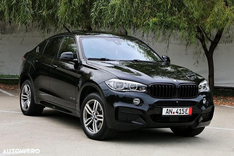 Culoarenegru Utilizat 2018 BMW X6 SUV | 29.990 EUR (Preț bun) - Imagine 1/4