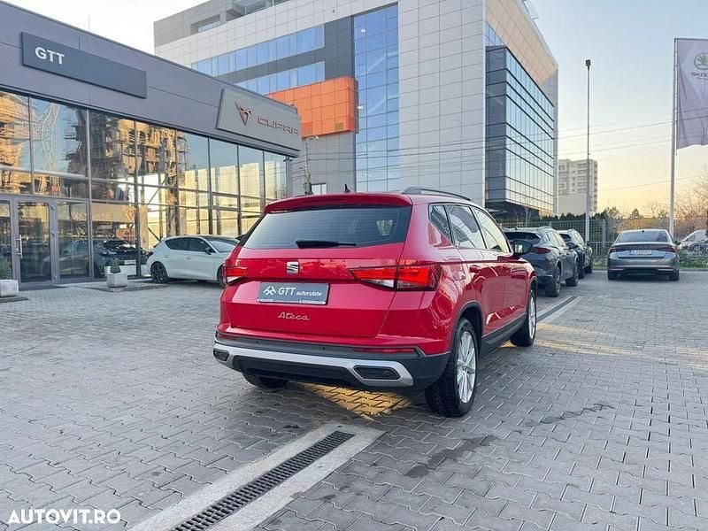 Second-hand Seat Ateca Style 150 CP (110 kW) 2022 Culoarerosu SUV