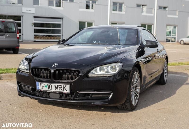Negru Utilizat 2013 BMW 640 Comfort Edition Coupe | 14.999 EUR (Super Preț) - Imagine 1/4