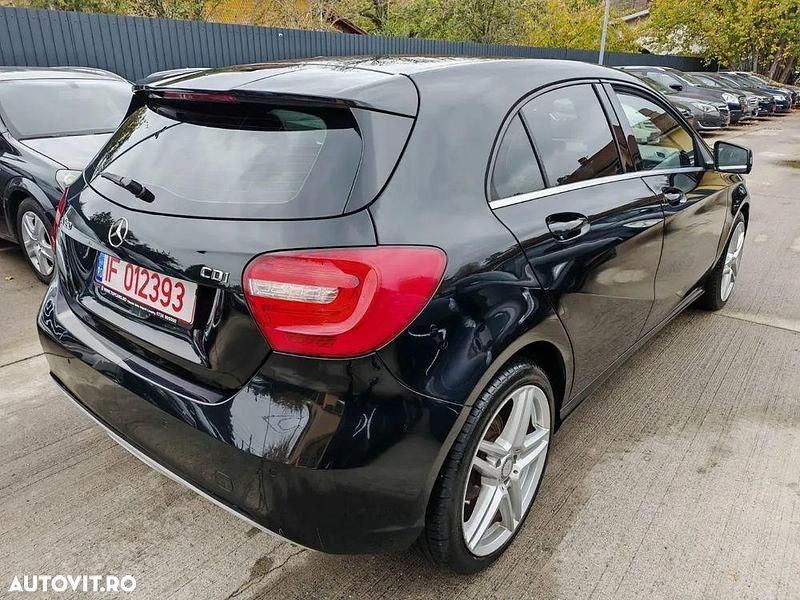 Second-hand Mercedes A180 AMG line 109 CP (80 kW) 2014 Culoarenegru