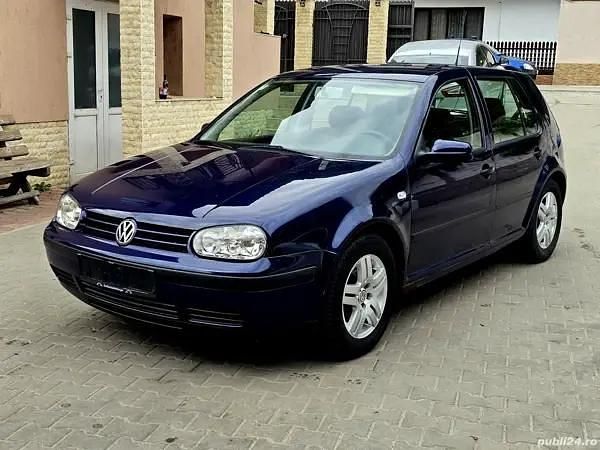 Albastru Utilizat 2003 VW Golf IV Hatchback | 1.290 EUR (Preț OK) - Imagine 1/4