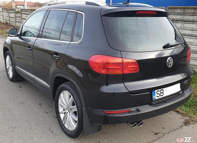 Second-hand VW Tiguan 177 CP (130 kW) 2014 Negru SUV