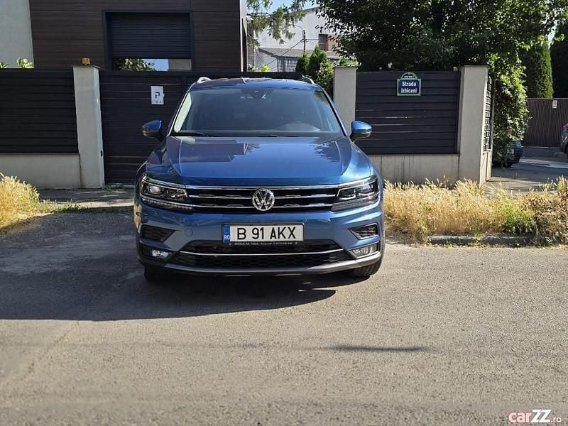 Albastru Utilizat 2021 VW Tiguan Allspace SUV | 28.000 EUR (Super Preț) - Imagine 1/4