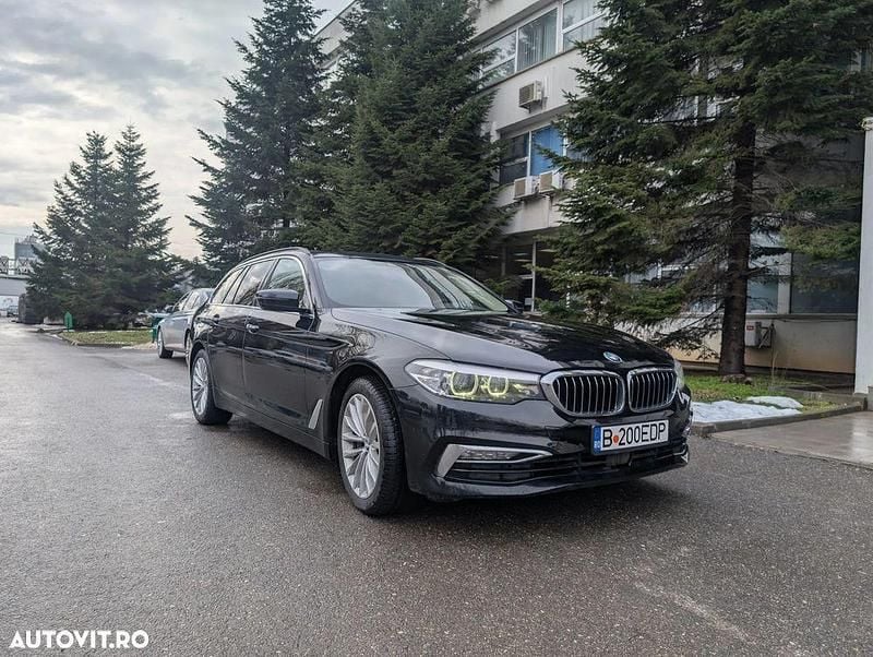 Second-hand BMW 530 Luxury Line 265 CP (194 kW) 2017 Culoarenegru Break