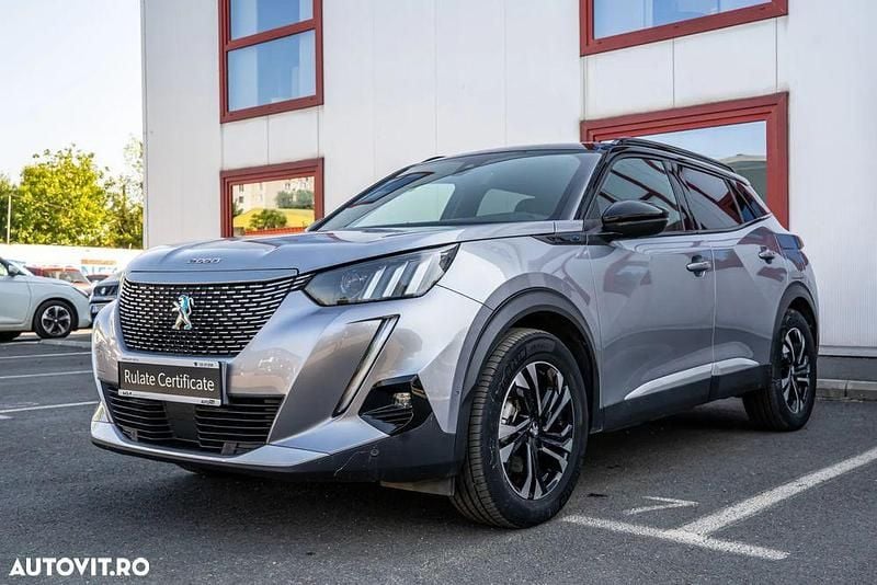 Gri Utilizat 2021 Peugeot e-2008 GT SUV | 19.800 EUR - Imagine 1/4