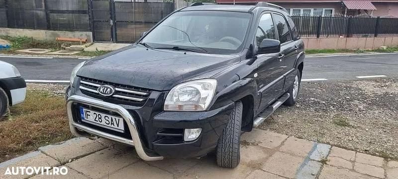 Culoarenegru Utilizat 2006 Kia Sportage Classic SUV | 4.200 EUR (Scump) - Imagine 1/4