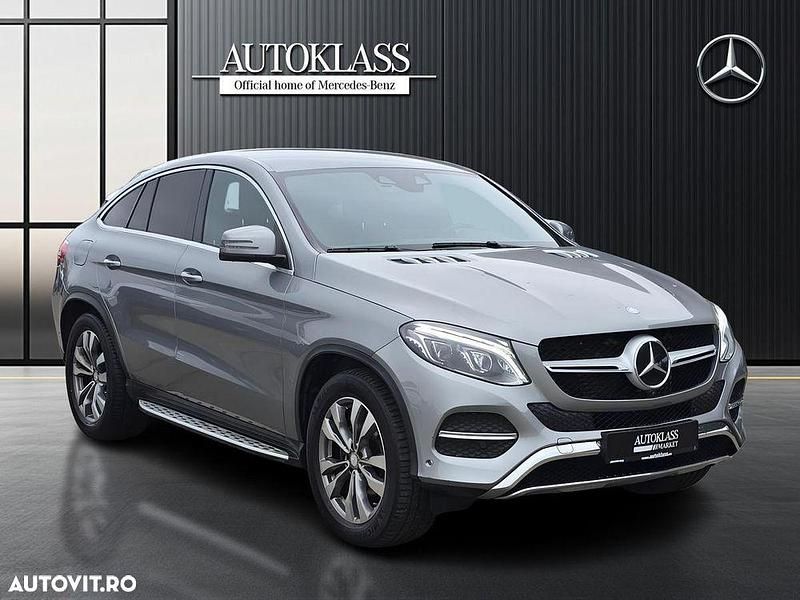 Second-hand Mercedes GLE350 258 CP (189 kW) 2015 Culoareargint Coupe