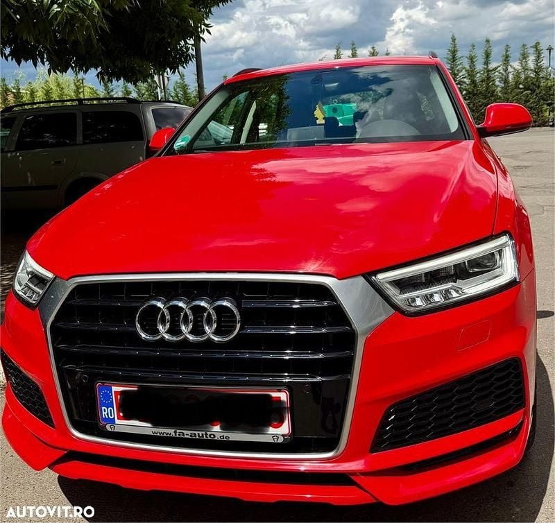Culoarerosu Utilizat 2017 Audi Q3 Sport SUV | 15.500 EUR (Preț bun) - Imagine 1/4