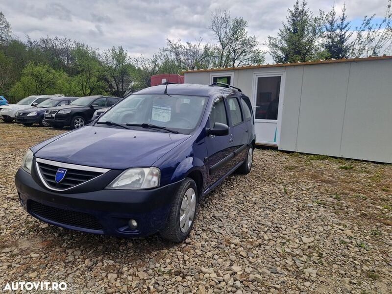 Albastru Utilizat 2008 Dacia Logan MCV Lauréate Break | 2.590 EUR (Preț OK) - Imagine 1/4