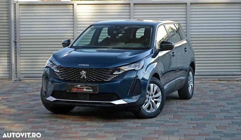 Culoarealbastru Utilizat 2022 Peugeot 5008 Allure Monovolum | 18.490 EUR (Preț OK) - Imagine 1/4
