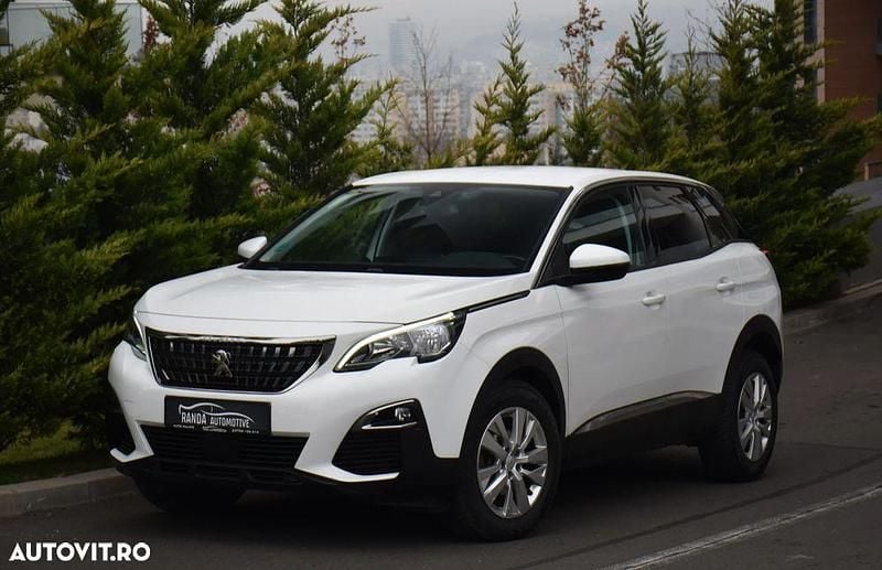 Second-hand Peugeot 3008 Active 131 CP (96 kW) 2017 Culoarealb SUV