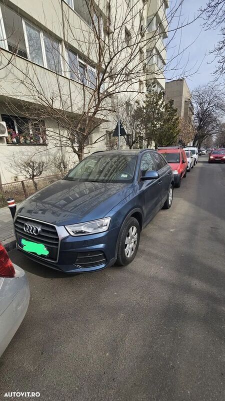 Albastru Utilizat 2017 Audi Q3 SUV | 15.500 EUR - Imagine 1/4