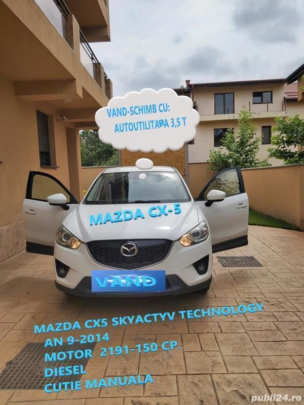Utilizat 2014 Mazda CX-5 SUV | 10.500 EUR (Preț OK) - Imagine 1/4