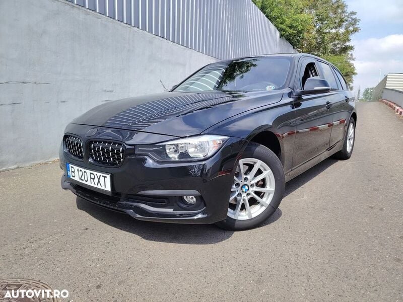 Negru Utilizat 2016 BMW 316 Advantage Break | 8.990 EUR (Preț OK) - Imagine 1/4