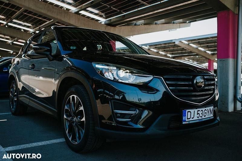 Second-hand Mazda CX-5 Sports-Line 175 CP (128 kW) 2016 Culoarenegru SUV