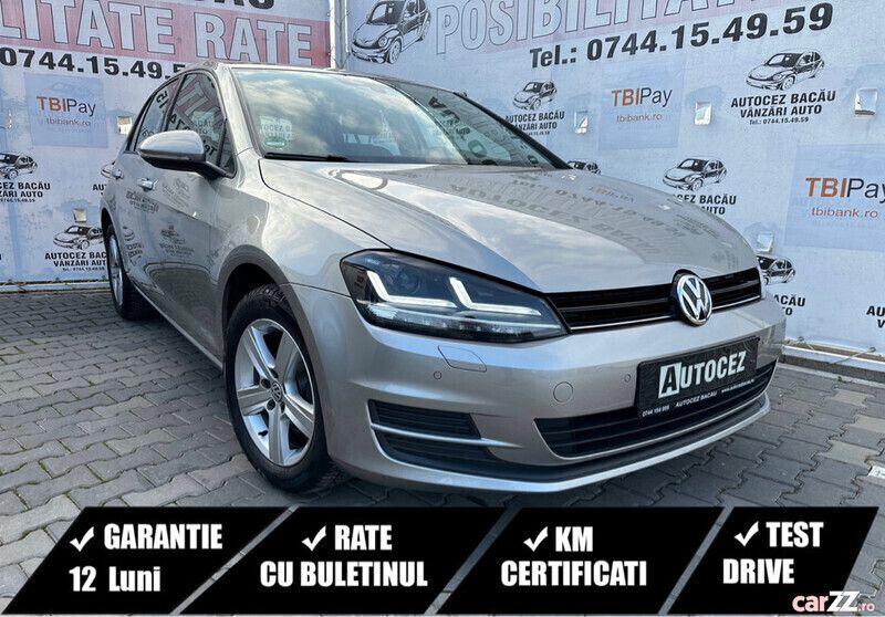 Gri Utilizat 2016 VW Golf VII Comfortline Berlinǎ | 9.990 EUR (Puțin scump) - Imagine 1/4