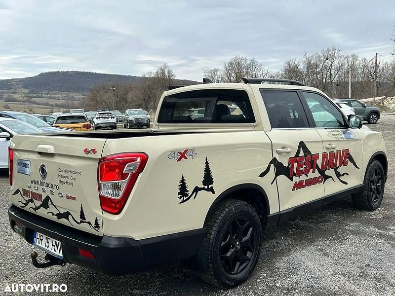 Second-hand Ssangyong (KGM) Musso 181 CP (133 kW) 2024 Culoarebej SUV