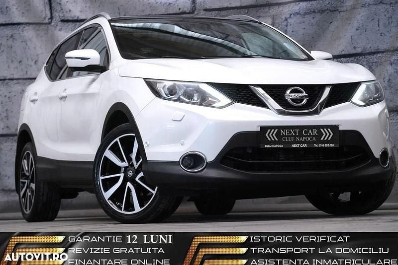 Culoarenegru Utilizat 2016 Nissan Qashqai Tekna+ SUV | 12.450 EUR (Preț OK) - Imagine 1/4