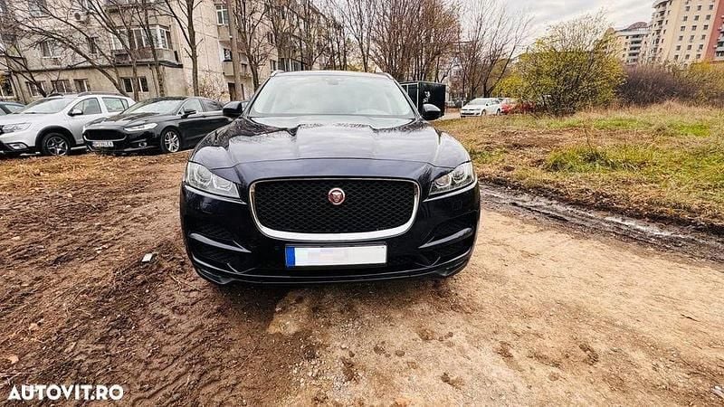Culoarealbastru Utilizat 2019 Jaguar F-Pace Portfolio SUV | 22.750 EUR (Preț OK) - Imagine 1/4