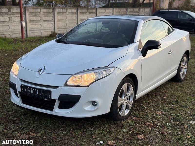 Second-hand Renault Mégane III Dynamique 110 CP (80 kW) 2010 Culoarealb Cabrio