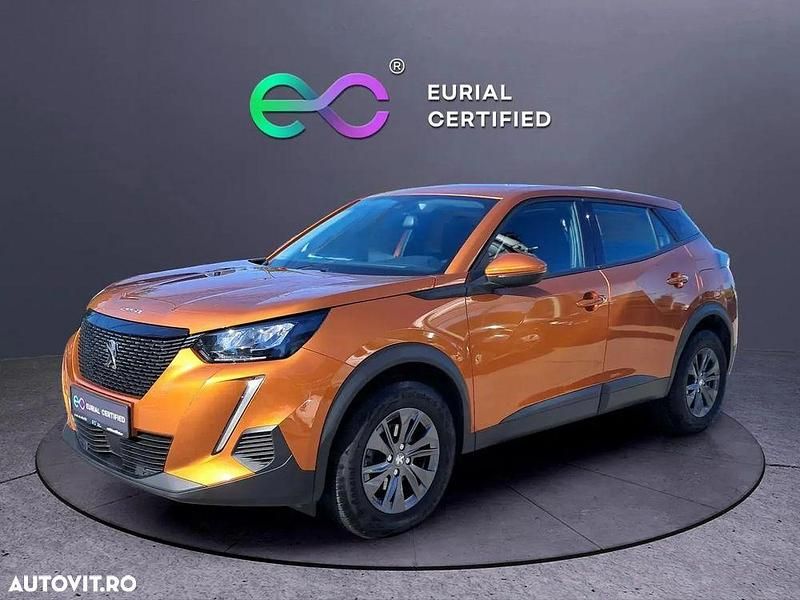 Culoareportocaliu Utilizat 2021 Peugeot 2008 Active SUV | 14.790 EUR (Preț OK) - Imagine 1/4
