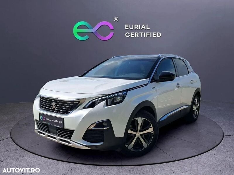 Second-hand Peugeot 3008 GT-line 130 CP (95 kW) 2020 Alb SUV