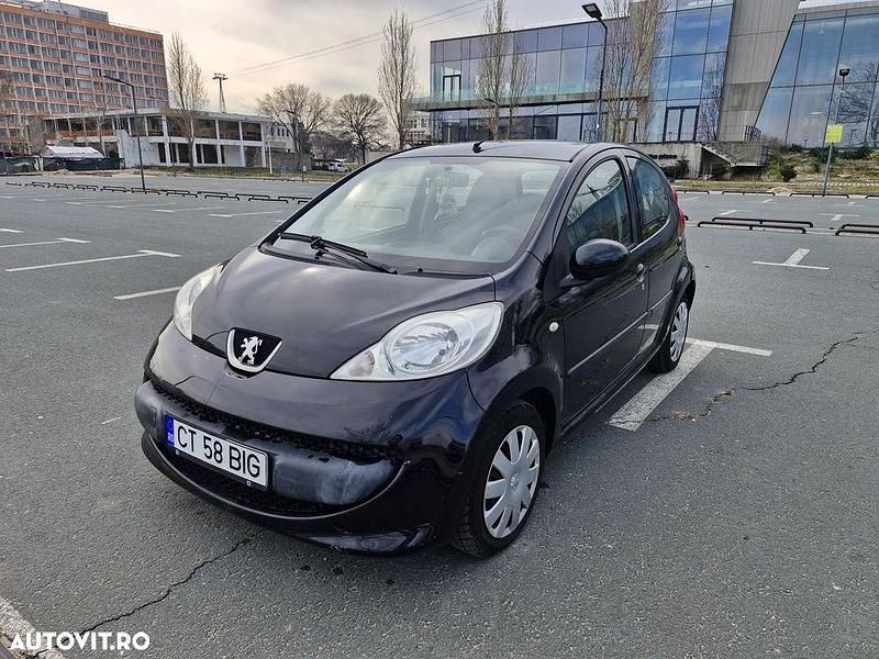 Second-hand Peugeot 107 54 CP (39 kW) 2006 Culoarenegru Hatchback