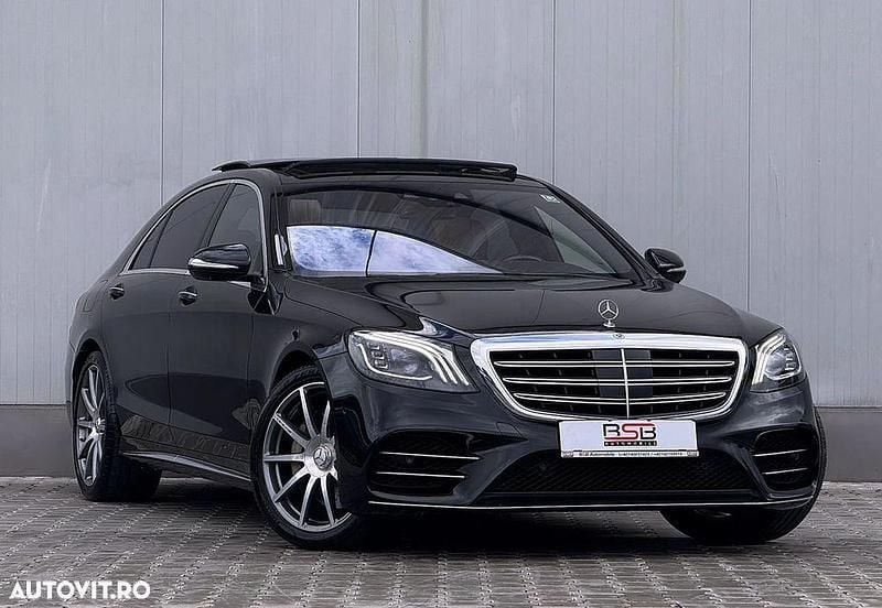 Second-hand Mercedes S400 340 CP (250 kW) 2019 Culoarenegru Berlinǎ