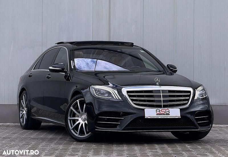Culoarenegru Utilizat 2019 Mercedes S400 Berlinǎ | 56.991 EUR (Scump) - Imagine 1/4