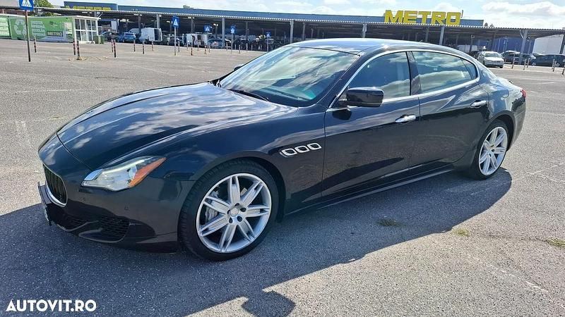 Culoarenegru Utilizat 2013 Maserati Quattroporte Berlinǎ | 20.500 EUR - Imagine 1/4