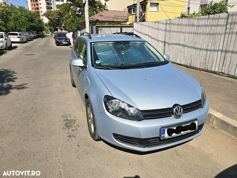 Culoarealbastru Utilizat 2011 VW Golf VI Style Break | 5.200 EUR (Puțin scump) - Imagine 1/4