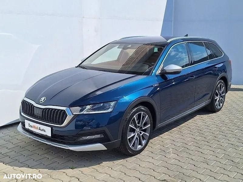 Albastru Utilizat 2023 Skoda Octavia Break | 30.991 EUR - Imagine 1/4