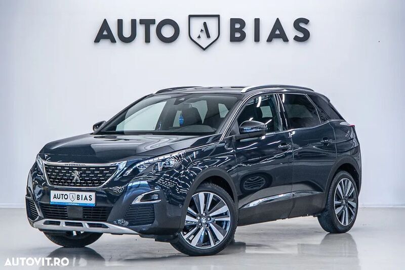 Gri Utilizat 2019 Peugeot 3008 GT SUV | 15.989 EUR (Puțin scump) - Imagine 1/4