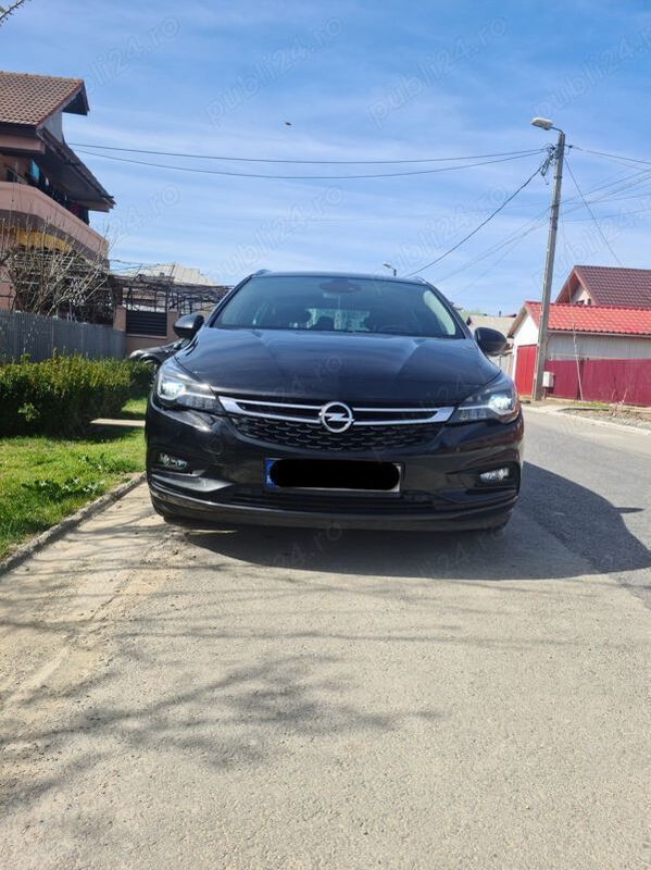 Negru Utilizat 2016 Opel Astra Break | 8.499 EUR (Scump) - Imagine 1/4