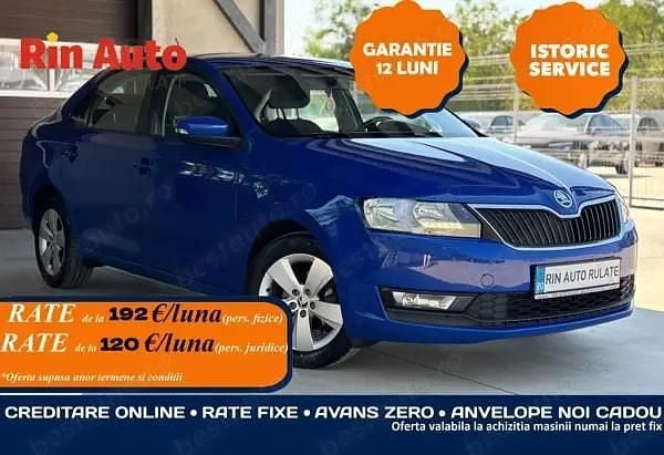 Utilizat 2019 Skoda Rapid Ambition Berlinǎ | 7.990 EUR (Preț OK) - Imagine 1/4