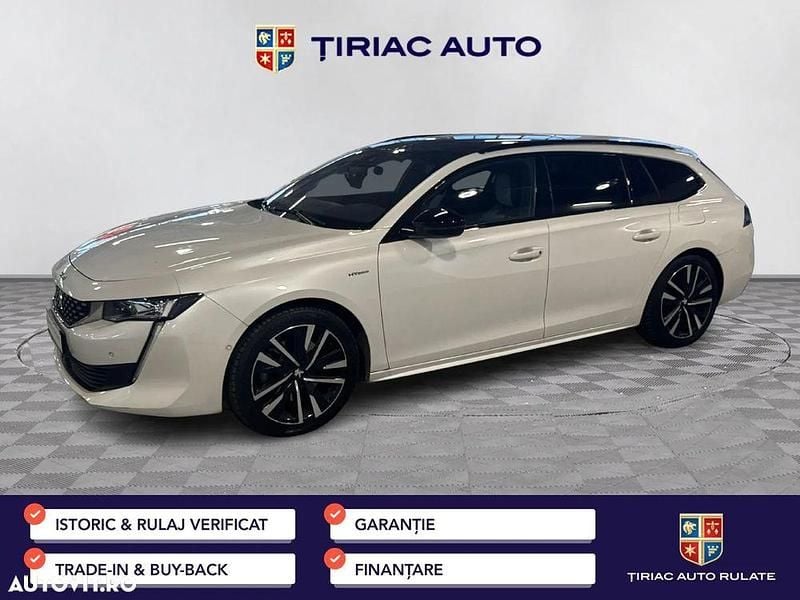 Culoarealb Utilizat 2020 Peugeot 508 GT Break | 20.901 EUR (Puțin scump) - Imagine 1/4