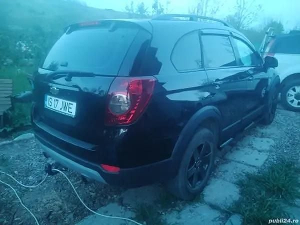 Second-hand Chevrolet Captiva 140 CP (102 kW) 2007 Negru SUV