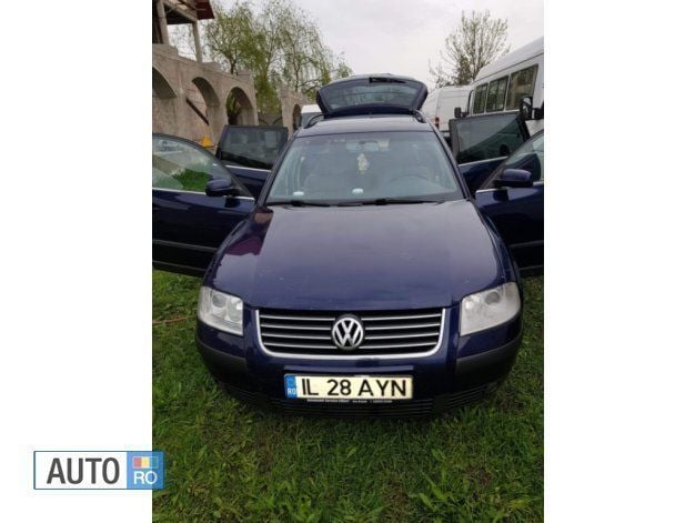 Second-hand VW Passat 131 CP (96 kW) 2001 Albastru Break