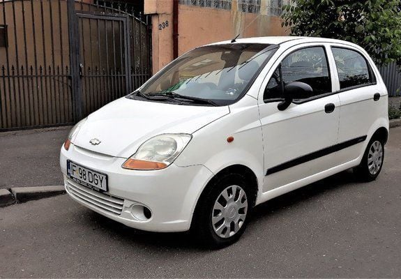 Second-hand Chevrolet Spark 86 CP (63 kW) 2007 Alb Hatchback