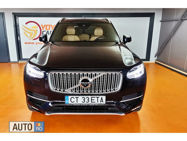 Negru Utilizat 2016 Volvo XC90 SUV | 34.990 EUR (Scump) - Imagine 1/4