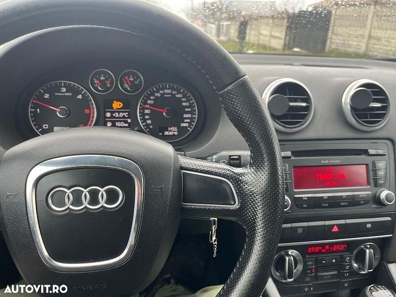 Culoarenegru Second-hand 2009 Audi A3 S-Line | 4.200 EUR (Preț bun) - Imagine 1/4